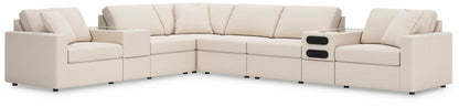 Modmax - Sectional - Oyster Stationary Sectionals by Signature Design by Ashley® - Walls Furniture & Mattress