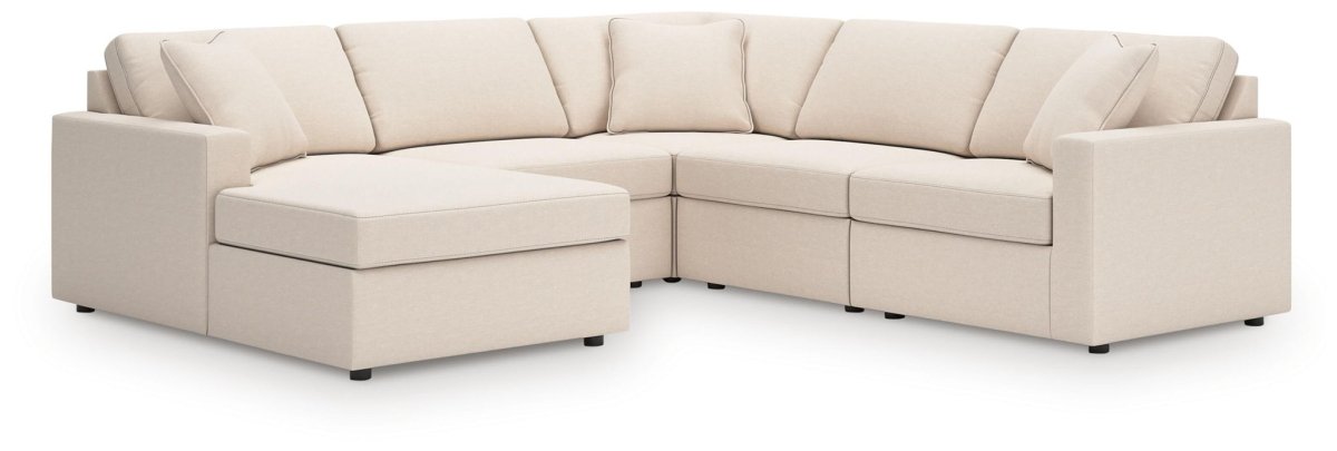 Modmax - Sectional - Oyster Stationary Sectionals by Signature Design by Ashley® - Walls Furniture & Mattress