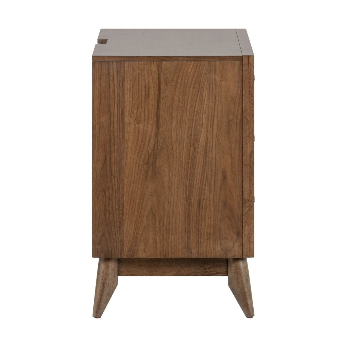 Century Modern - Nightstand With Charging Station - Light Brown Nightstands w/ Charging Stations by Liberty Furniture - Walls Furniture & Mattress