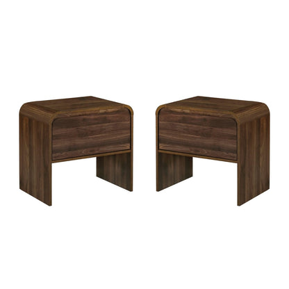 Mara - One Drawer End Table / Bedside Table Table Sets by New Classic - Walls Furniture & Mattress
