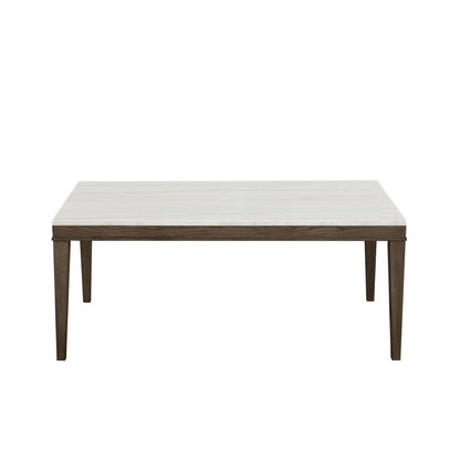 Essence - 70" Rectangle Dining Table With Marble Top Dining Tables by New Classic - Walls Furniture & Mattress