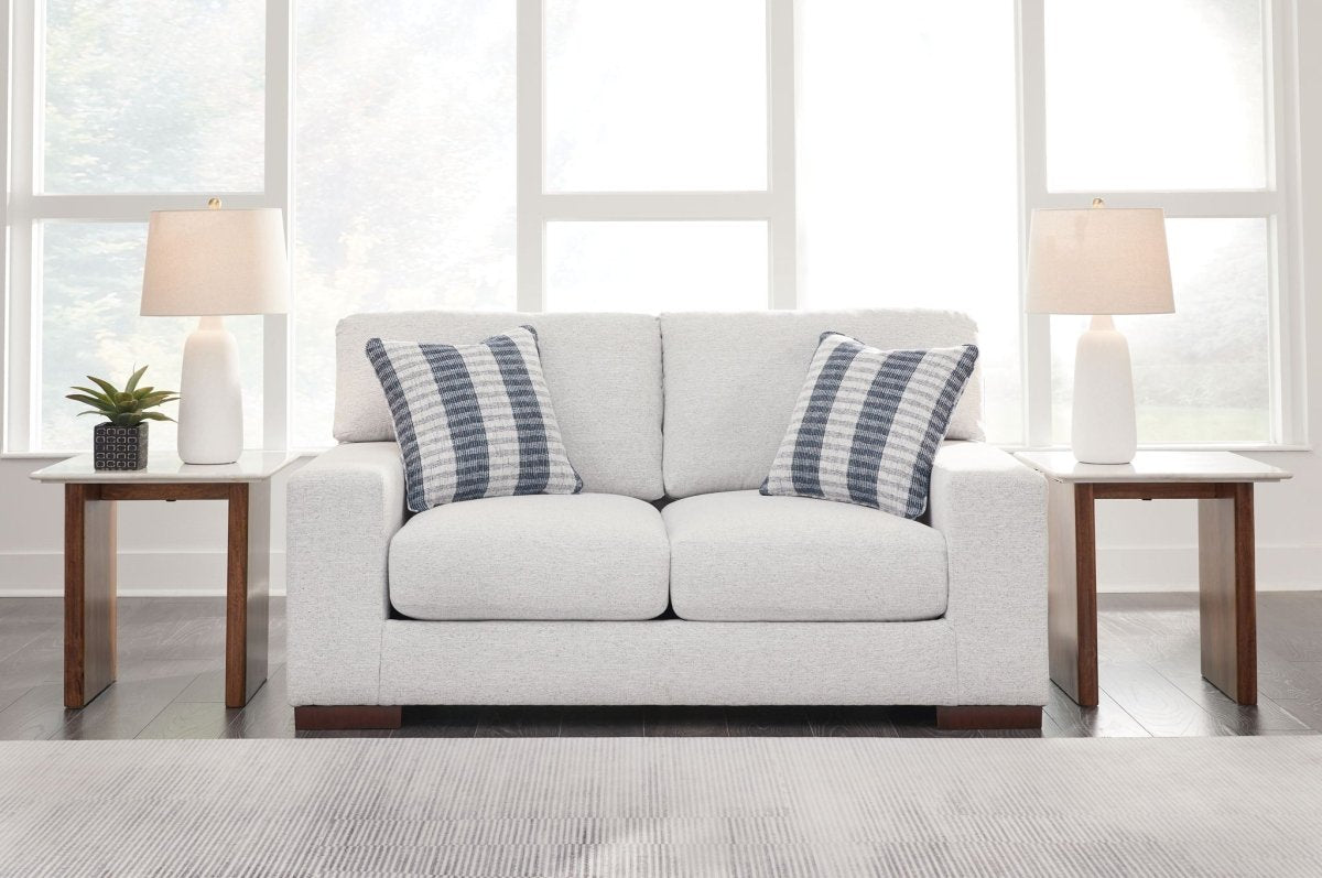 Belvoir - Loveseat Stationary Loveseats by Ashley® - Walls Furniture & Mattress