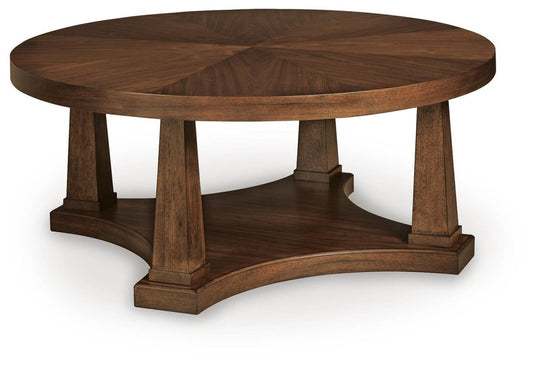 Rustic Plains - Round Table End Tables by Signature Design by Ashley® - Walls Furniture & Mattress