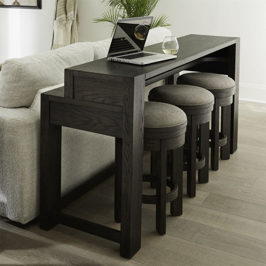 Lennox Hill - 4 Piece Set - Bark 4 Piece Living Room Sets by Liberty Furniture - Walls Furniture & Mattress