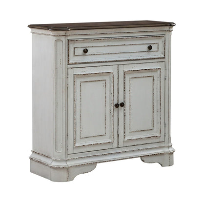 Magnolia Manor - Accent Cabinet - White Accent Cabinets by Liberty Furniture - Walls Furniture & Mattress