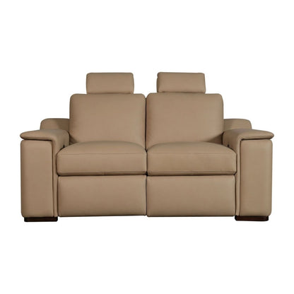 Armon - Loveseat With Power Footrest & ZG - Brown Reclining Loveseats by Liberty Furniture - Walls Furniture & Mattress