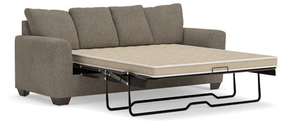 Triston - Peaks - Queen Sofa Sleeper - Suede Sleeper Sofas by Benchcraft® - Walls Furniture & Mattress