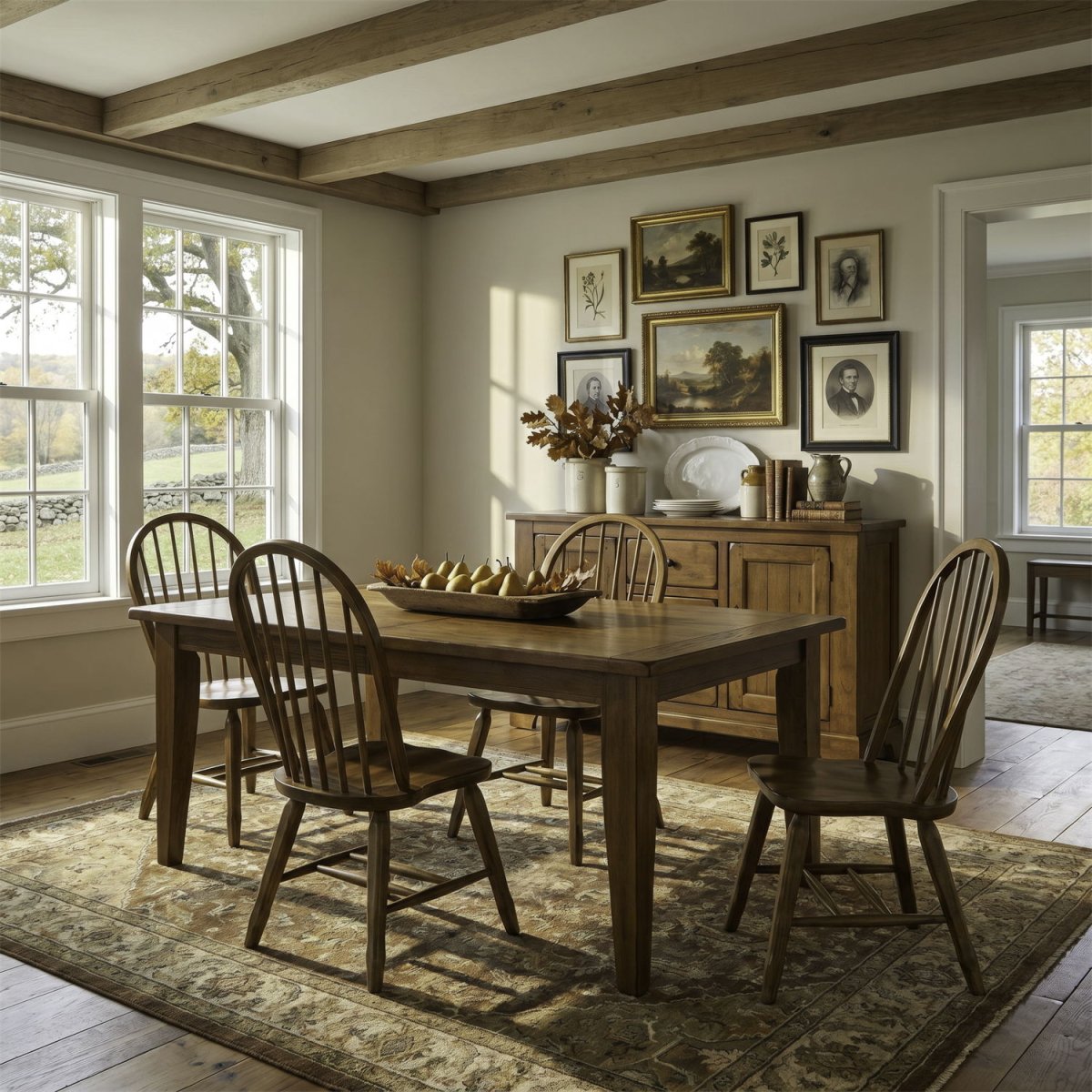 Treasures - Set 5 Piece Dining Room Sets by Liberty Furniture - Walls Furniture & Mattress