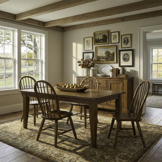 Treasures - Set 5 Piece Dining Room Sets by Liberty Furniture - Walls Furniture & Mattress