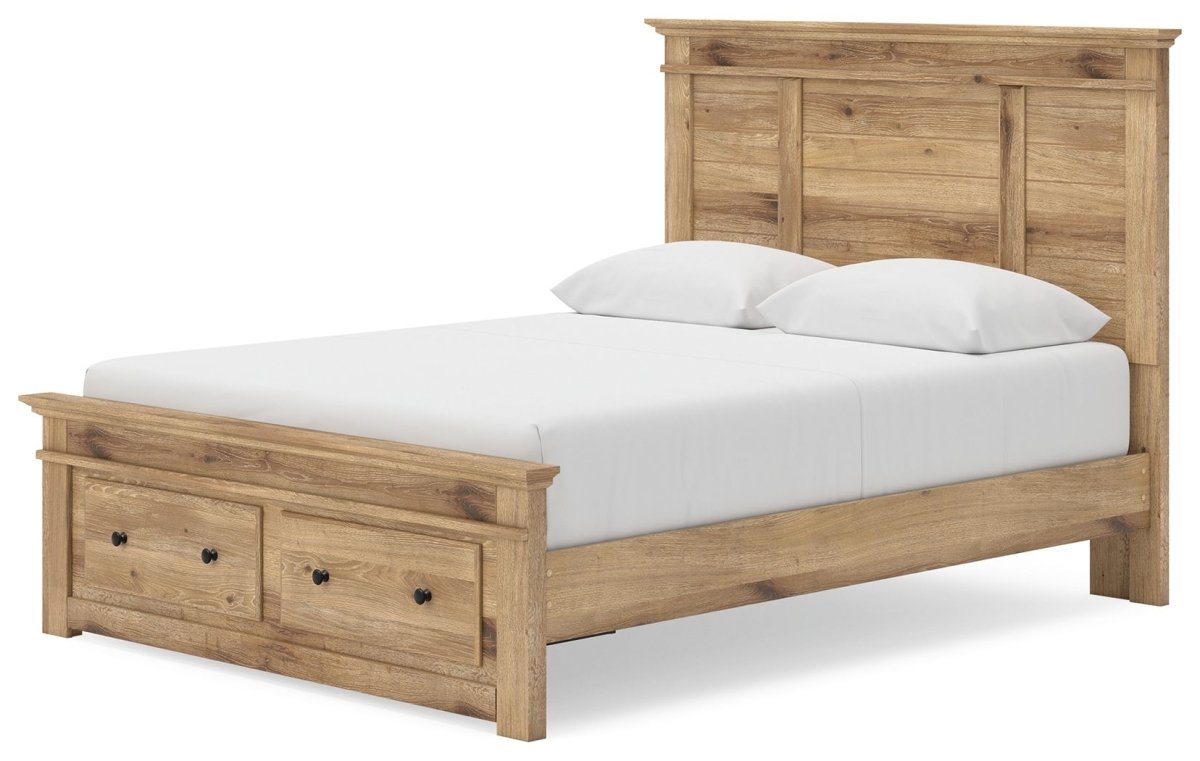 Makidern - Panel Storage Bed With Storage Footboard Storage Beds by Signature Design by Ashley® - Walls Furniture & Mattress