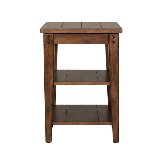 Lake House - Tiered Table Chair Side Tables by Liberty Furniture - Walls Furniture & Mattress