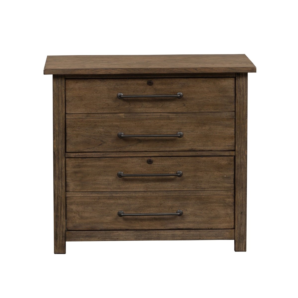 Sonoma Road - Lateral File - Light Brown Filing Cabinets by Liberty Furniture - Walls Furniture & Mattress