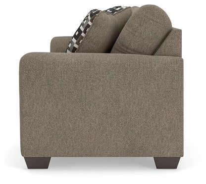 Triston - Peaks - Living Room Set Stationary Chair & Ottoman by Benchcraft® - Walls Furniture & Mattress
