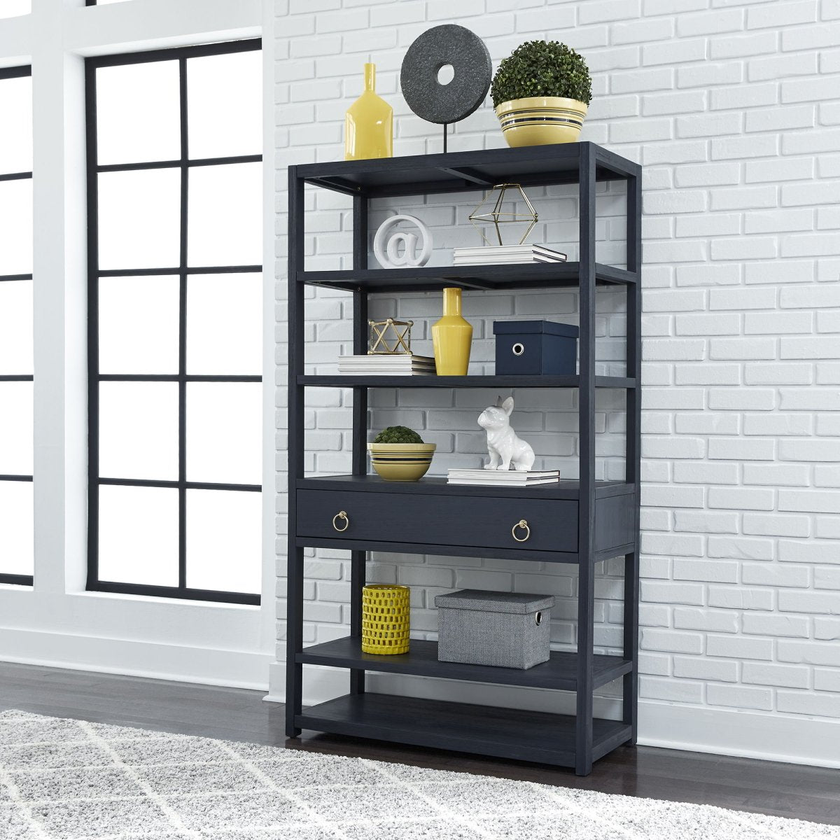 East End - Accent Bookcase Standard Bookcases by Liberty Furniture - Walls Furniture & Mattress