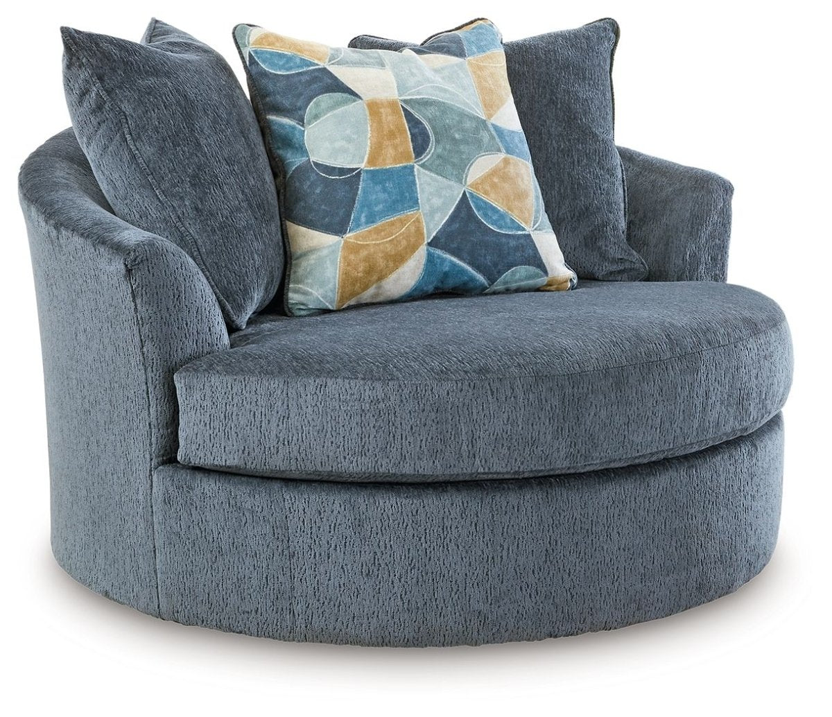 Maxon Place - Oversized Swivel Accent Chair Swivel Chairs by Benchcraft® - Walls Furniture & Mattress