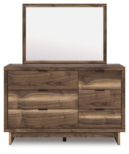 Chirason - 3 Pc. - Twin Panel Bed With Storage, Dresser And Mirror - Brown 3 Piece Bedroom Sets by Signature Design by Ashley® - Walls Furniture & Mattress