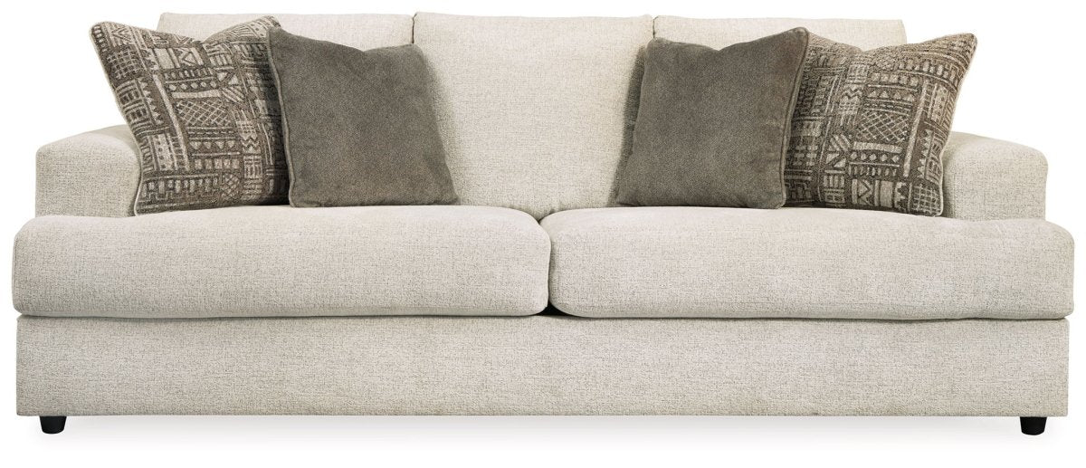 Soletren - Sofa - Stone Stationary Sofas by Signature Design by Ashley® - Walls Furniture & Mattress