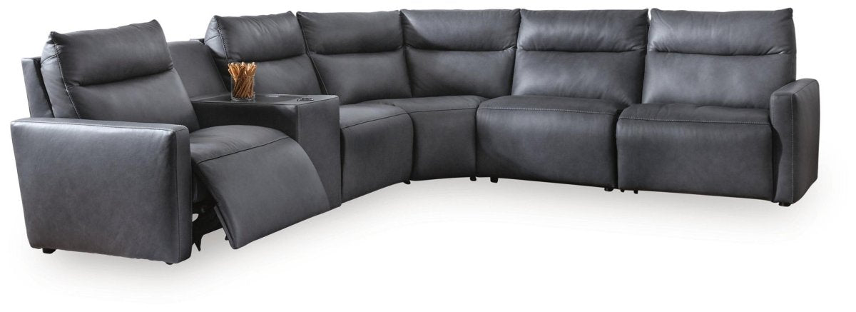 ModZ - Power Reclining Sectional Reclining Sectionals by Benchcraft® - Walls Furniture & Mattress
