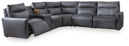 ModZ - Power Reclining Sectional Reclining Sectionals by Benchcraft® - Walls Furniture & Mattress