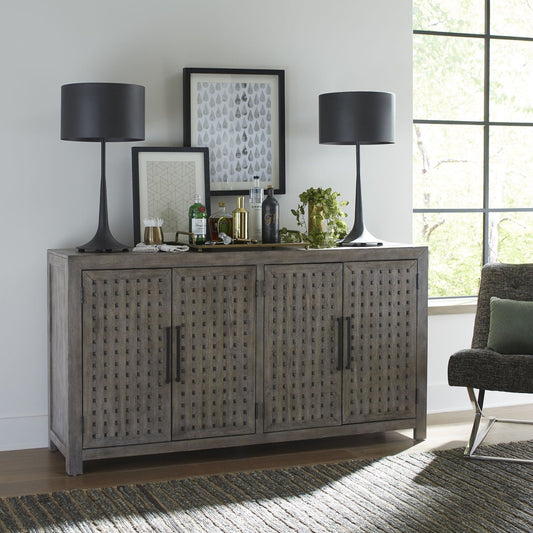 Winslow - Accent Buffet - Smokey Ash Buffets by Liberty Furniture - Walls Furniture & Mattress