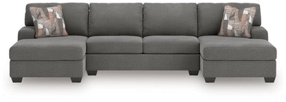 Seyler Lane - Sectional Stationary Sectionals by Benchcraft® - Walls Furniture & Mattress