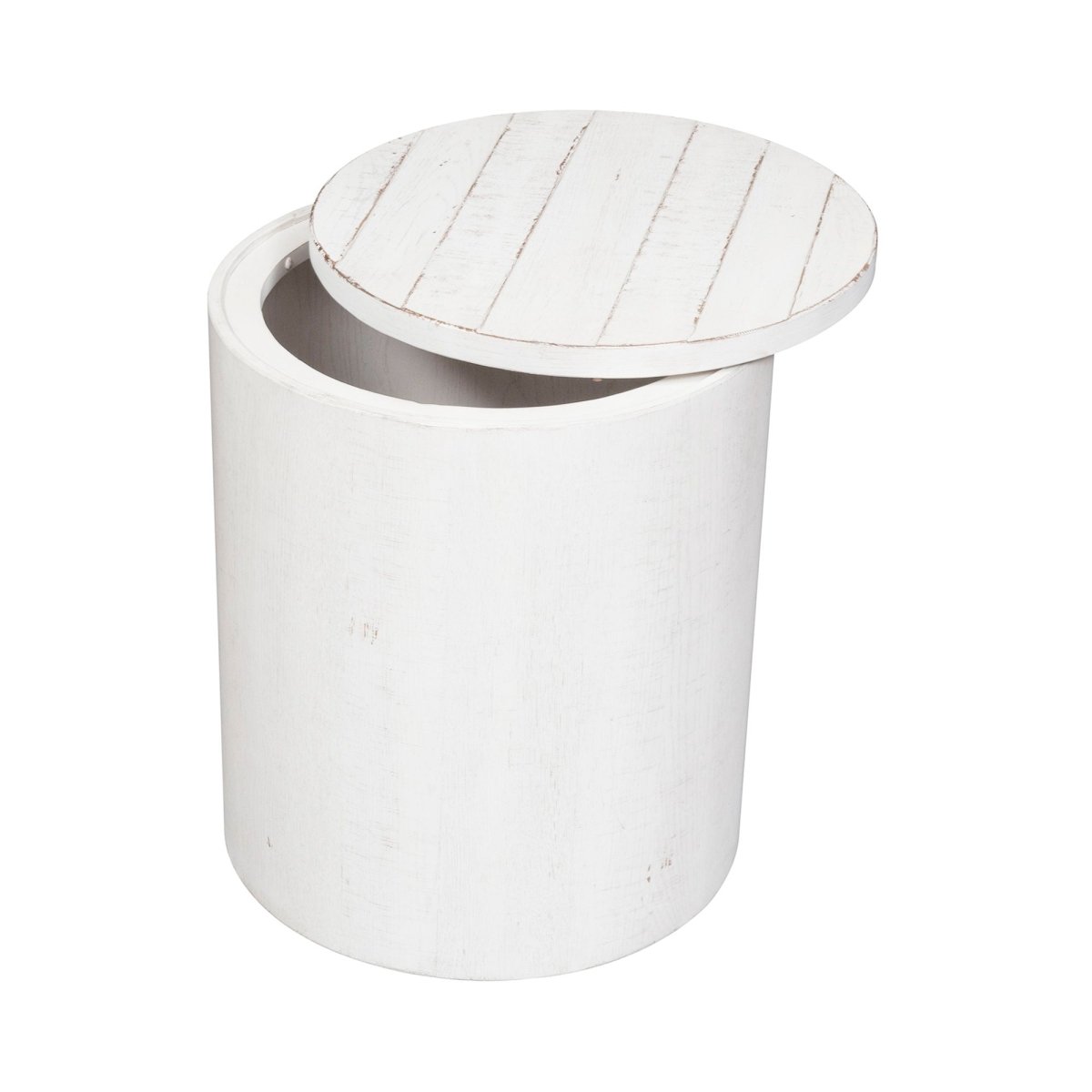 Modern Farmhouse - Drum End Table End Tables by Liberty Furniture - Walls Furniture & Mattress