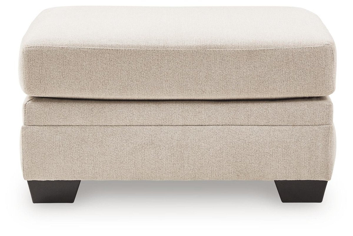Mandi Point - Oversized Accent Ottoman - Marble Accent Ottomans by Benchcraft® - Walls Furniture & Mattress