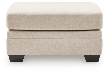Mandi Point - Oversized Accent Ottoman - Marble Accent Ottomans by Benchcraft® - Walls Furniture & Mattress