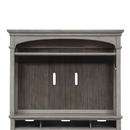 Heartland - Entertainment Hutch - White Hutches by Liberty Furniture - Walls Furniture & Mattress
