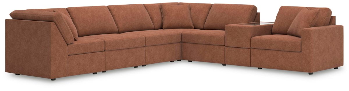 Modmax - Sectional - Spice Stationary Sectionals by Signature Design by Ashley® - Walls Furniture & Mattress