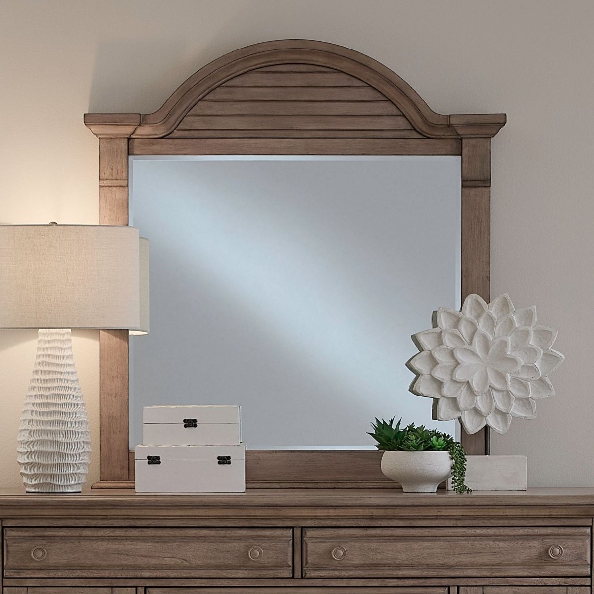 Summer House - Mirror - Sand Dune Mirrors by Liberty Furniture - Walls Furniture & Mattress