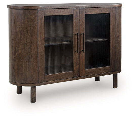 Mayridge - Medium Brown - Accent Cabinet Accent Cabinets by Signature Design by Ashley® - Walls Furniture & Mattress