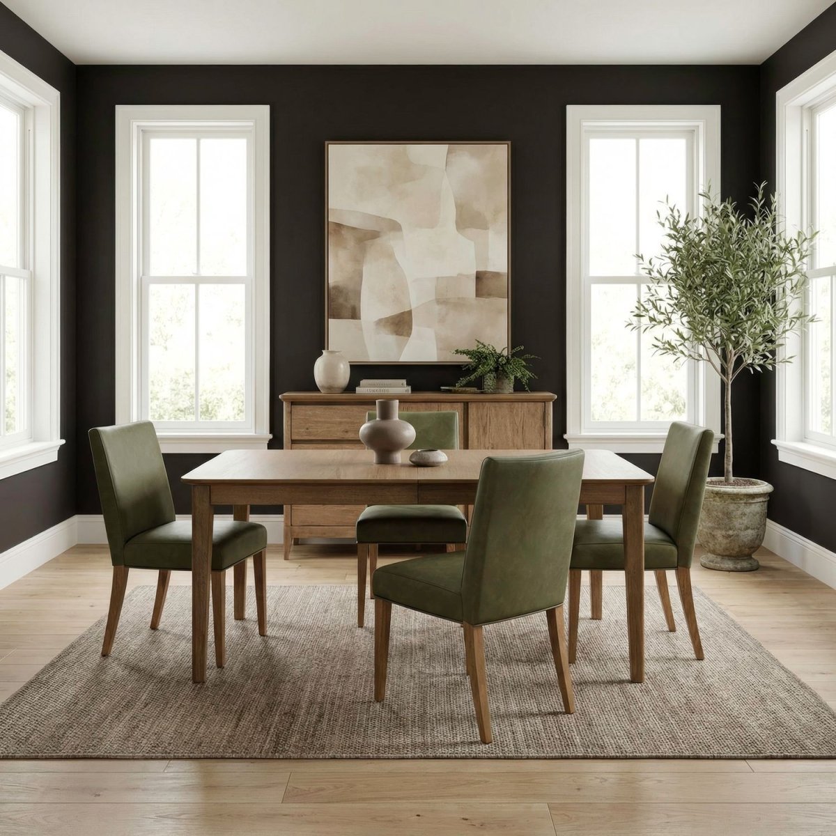 Hendrix Place - Rectangular Table Set 5 Piece Dining Room Sets by Liberty Furniture - Walls Furniture & Mattress