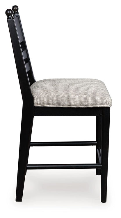 Greddinton - Upholstered Barstool (Set of 2) Stool Sets by Signature Design by Ashley® - Walls Furniture & Mattress