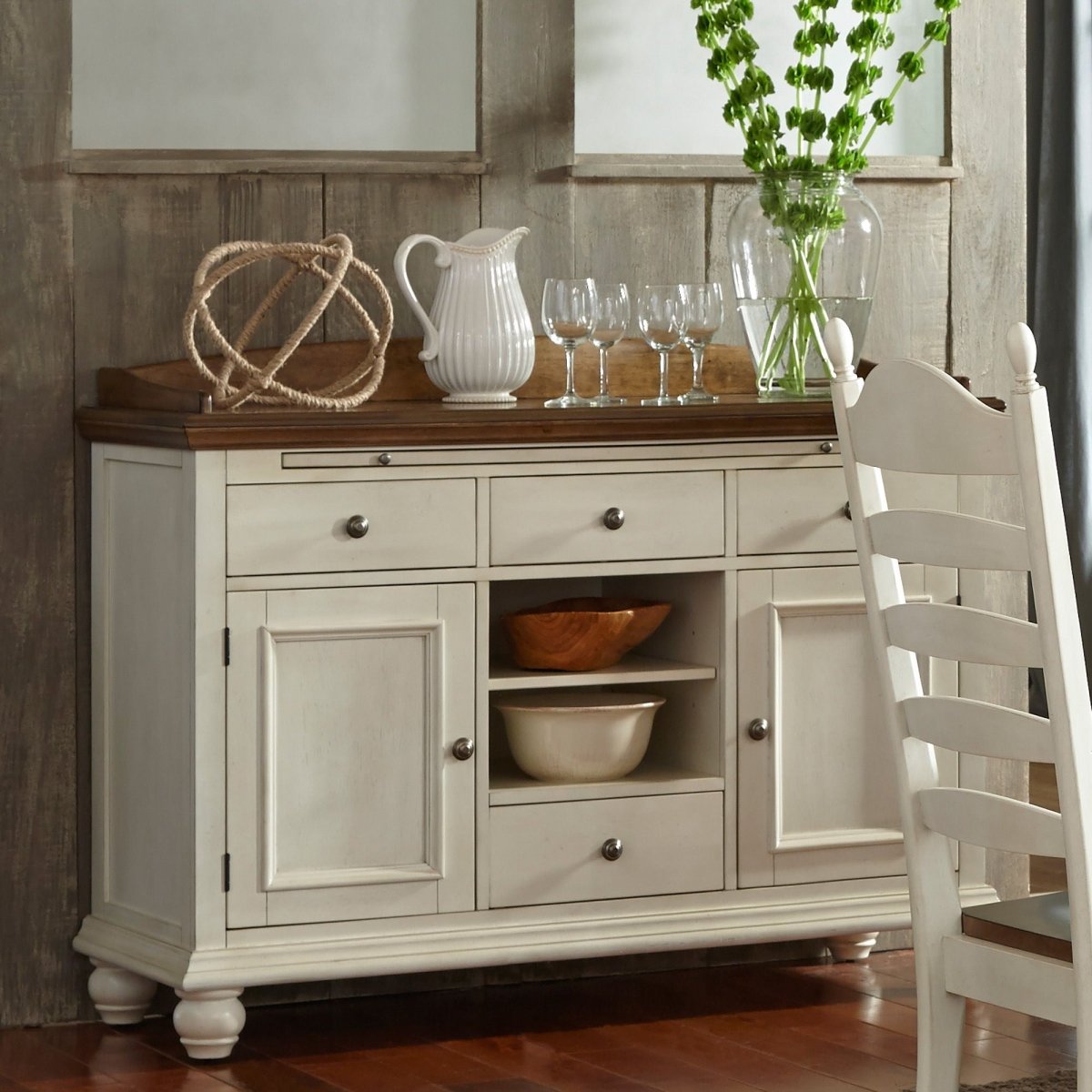 Springfield - Sideboard - Cream Sideboards by Liberty Furniture - Walls Furniture & Mattress