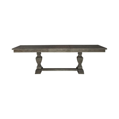 Westfield - Trestle Table - Dark Brown Dining Tables by Liberty Furniture - Walls Furniture & Mattress