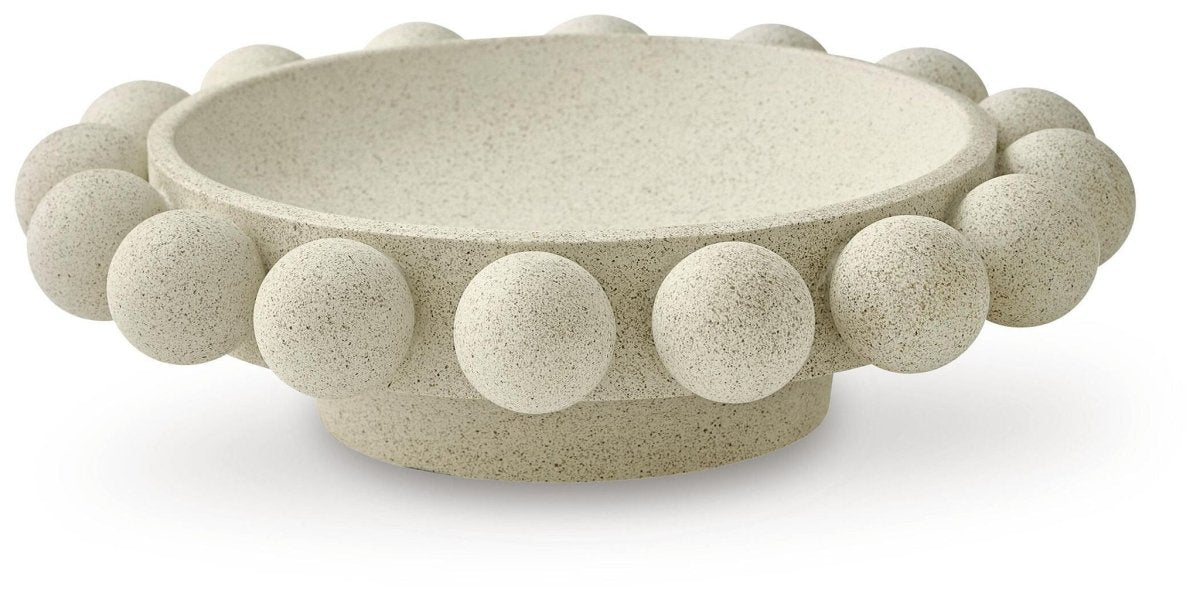 Leithwood - Bowl - Beige Plates & Bowls by Signature Design by Ashley® - Walls Furniture & Mattress