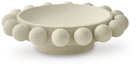 Leithwood - Bowl - Beige Plates & Bowls by Signature Design by Ashley® - Walls Furniture & Mattress