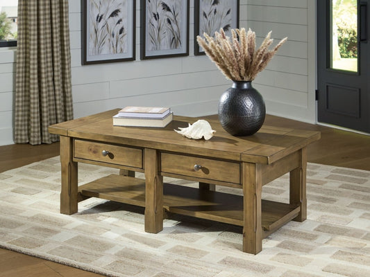 Vandenmore - Rectangular Table Cocktail Tables by Signature Design by Ashley® - Walls Furniture & Mattress