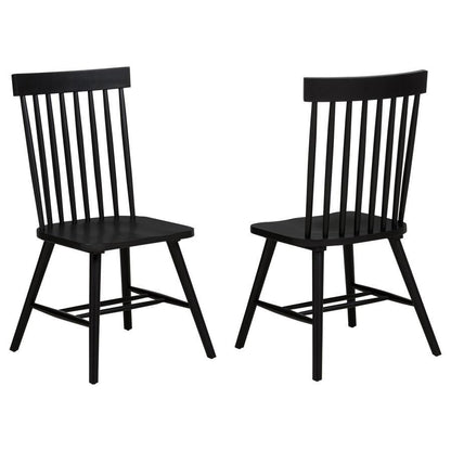 Andrews - Windsor Spindle Back Dining Side Chair (Set of 2) Chair Sets by Coaster Fine Furniture - Walls Furniture & Mattress