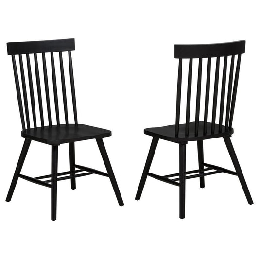 Andrews - Windsor Spindle Back Dining Side Chair (Set of 2) Chair Sets by Coaster Fine Furniture - Walls Furniture & Mattress