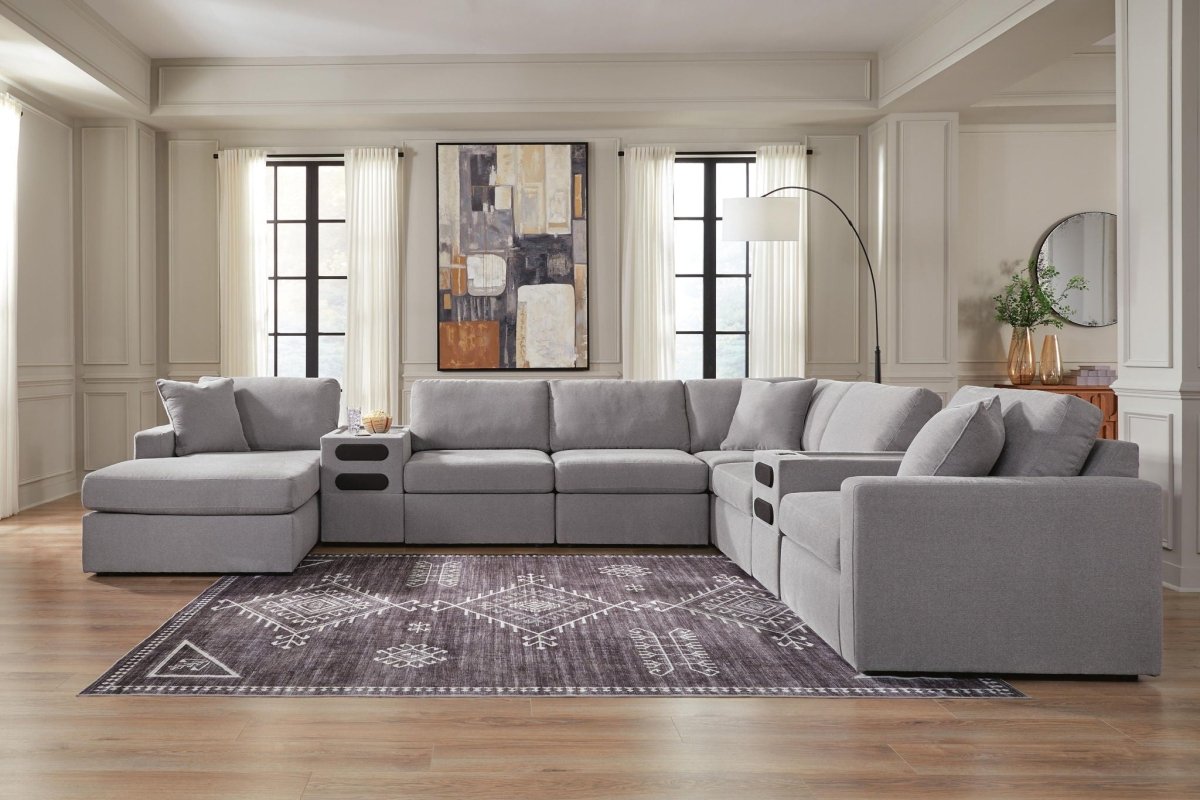 Modmax - 8 Piece Sectional Stationary Sectionals by Signature Design by Ashley® - Walls Furniture & Mattress