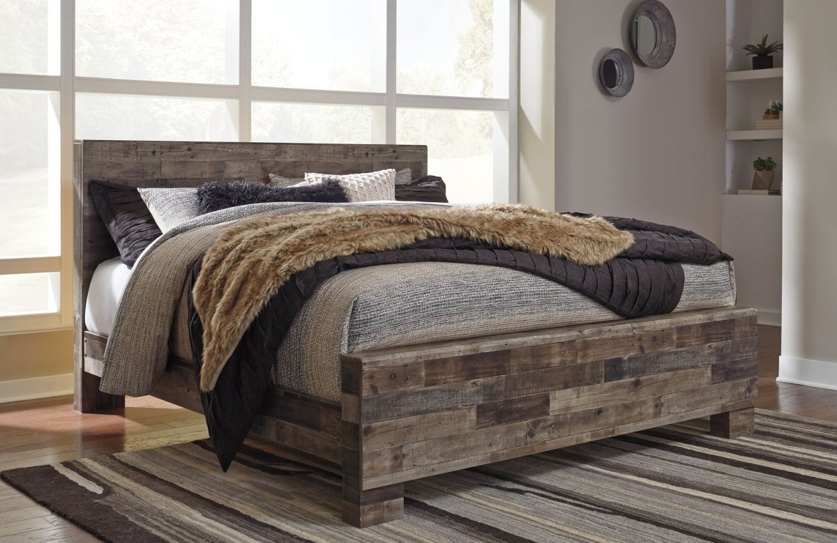Derekson - Panel Bed Storage Beds by Benchcraft® - Walls Furniture & Mattress