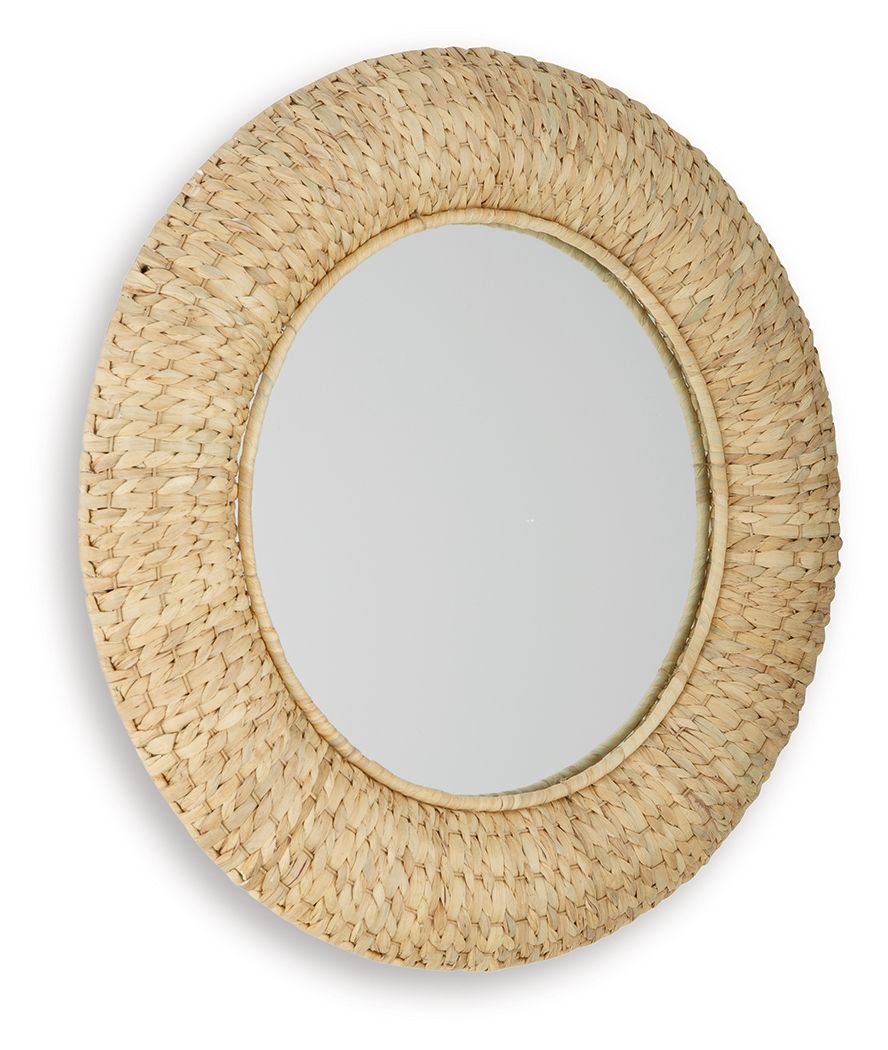 Briggsburg - Natural - Accent Mirror Accent Mirrors by Signature Design by Ashley® - Walls Furniture & Mattress