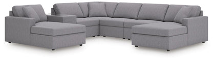Modmax - Sectional - Granite Stationary Sectionals by Signature Design by Ashley® - Walls Furniture & Mattress