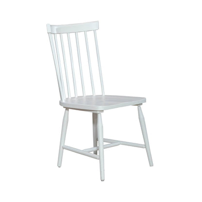 Palmetto Heights - Spindle Back Side Chair (RTA) - White Side Chairs by Liberty Furniture - Walls Furniture & Mattress