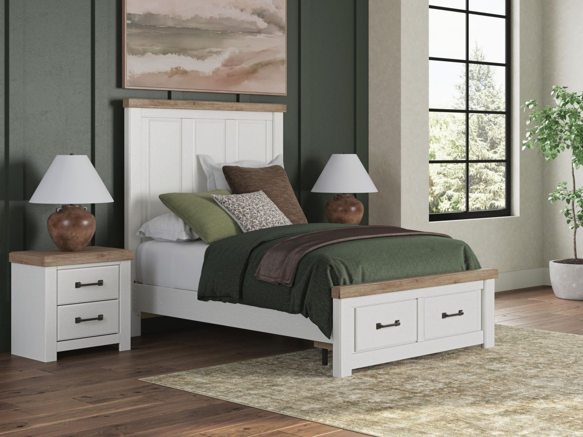 Savonport - Panel Storage Bed Storage Beds by Signature Design by Ashley® - Walls Furniture & Mattress