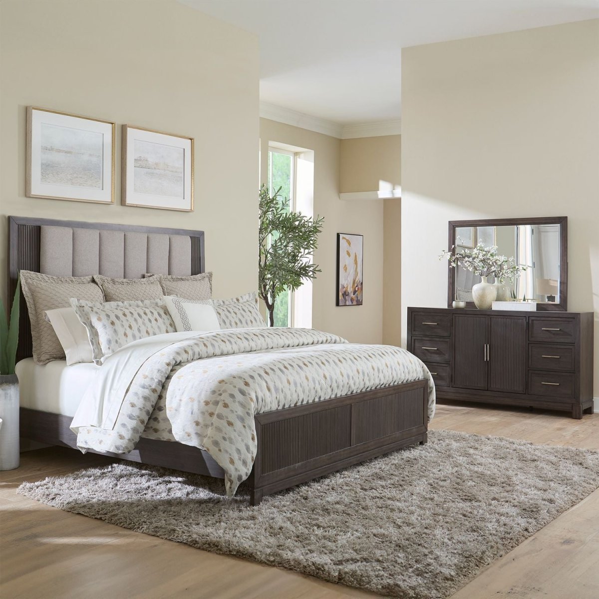 Modern Edge - Bedroom Set 3 Piece Bedroom Sets by Liberty Furniture - Walls Furniture & Mattress