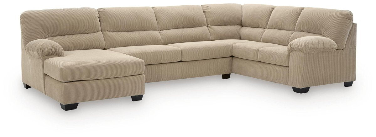 SimpleJoy - Sectional Stationary Sectionals by Signature Design by Ashley® - Walls Furniture & Mattress