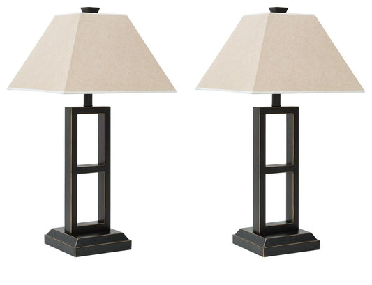 Deidra - Table Lamp (Set of 2) Table Lamps by Signature Design by Ashley® - Walls Furniture & Mattress